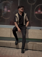 OLD MONEY AURA PANEL SHIRT.